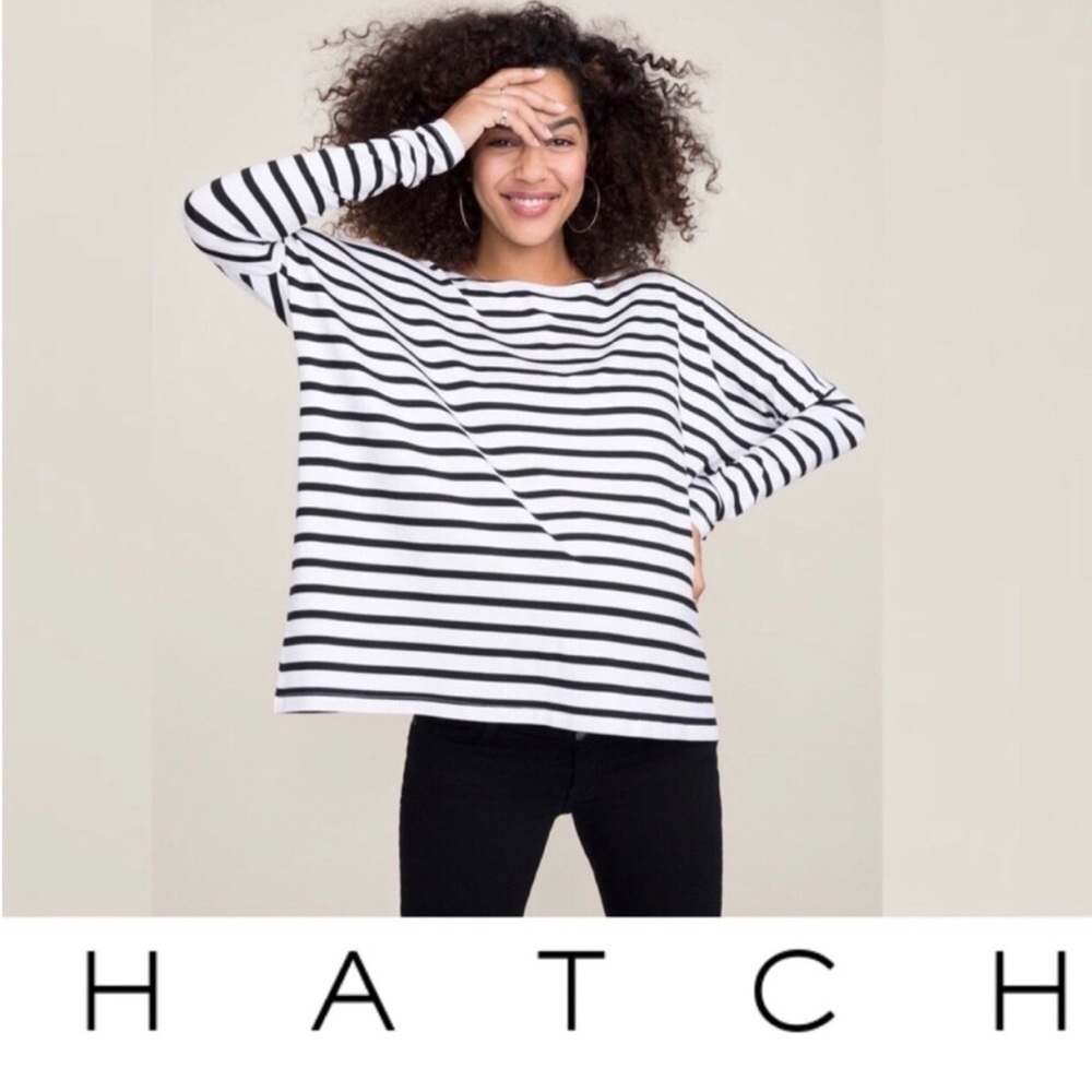 2 HATCH maternity shirts